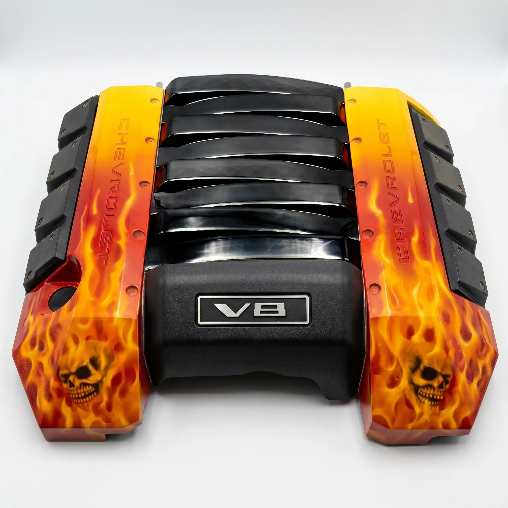 Camaro SS Custom Airbrushed Engine Cover, 6.2L LS3 L99