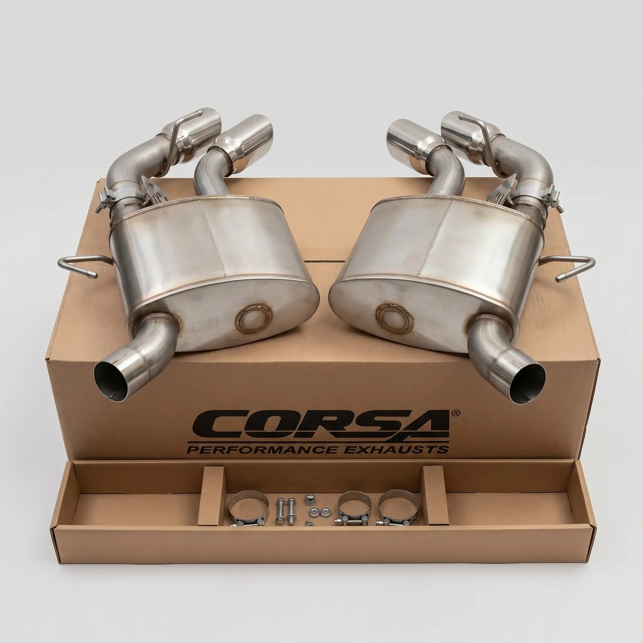 Corsa Performance Valved NPP Exhaust, 6th Gen Camaro SS
